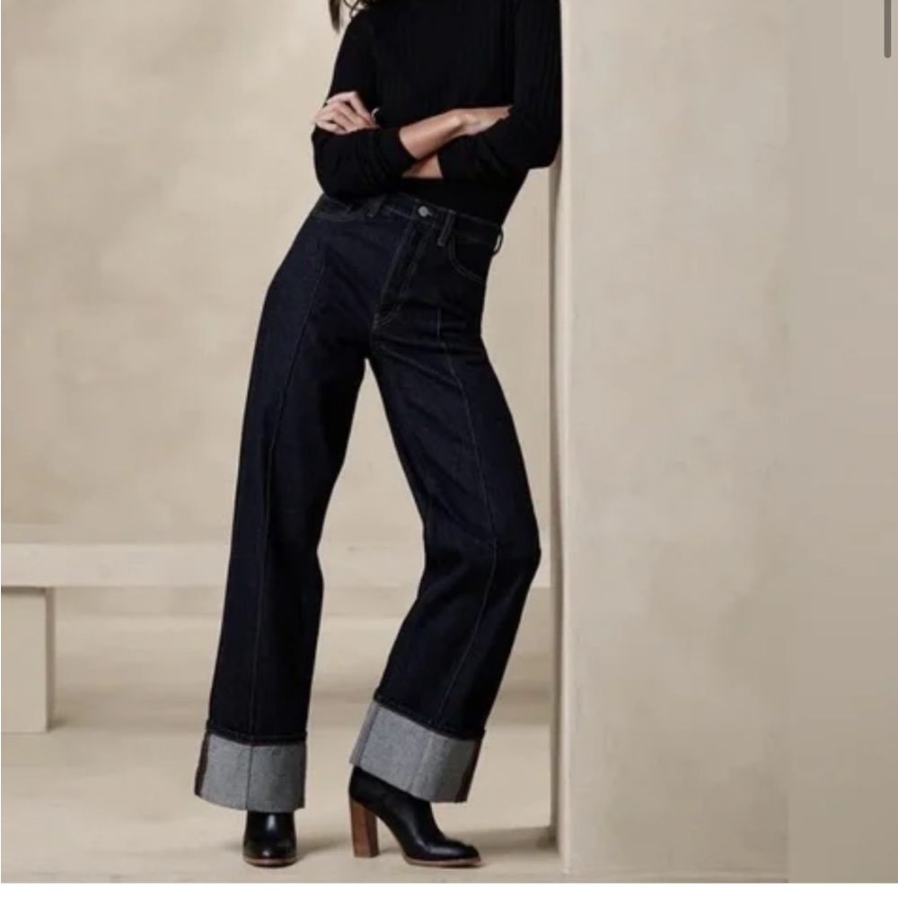 Banana Republic The Pintuck Jean 27